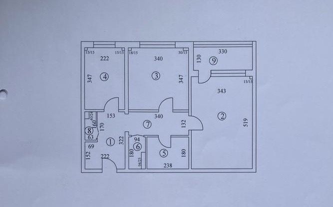 Ag BRASADAS vinde ap 2 camere Dristor 54.4mp decomandat.