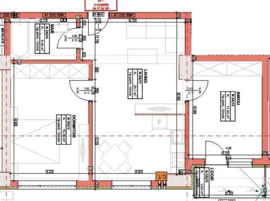 Apartament+loc parcare sunbteran
