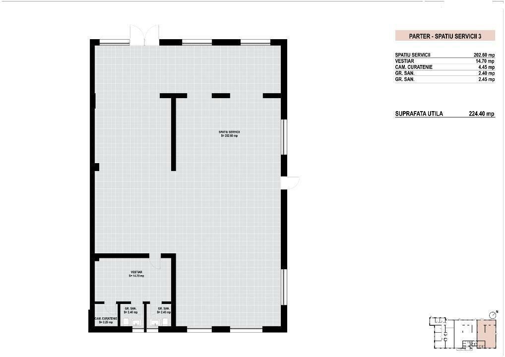 www.ageuropa.ro vinde Spatiu Comercial Zona Metalurgiei 225mp.