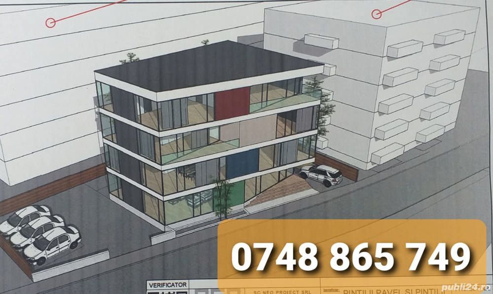 OPORTUNITATE IMOBILIARA! Teren 545 PUZ D+P+3E Catedrala Mitropolitana