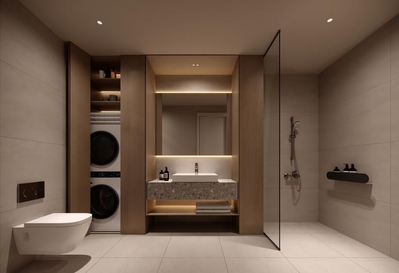 Apartament cu 2 camere, finisat modern