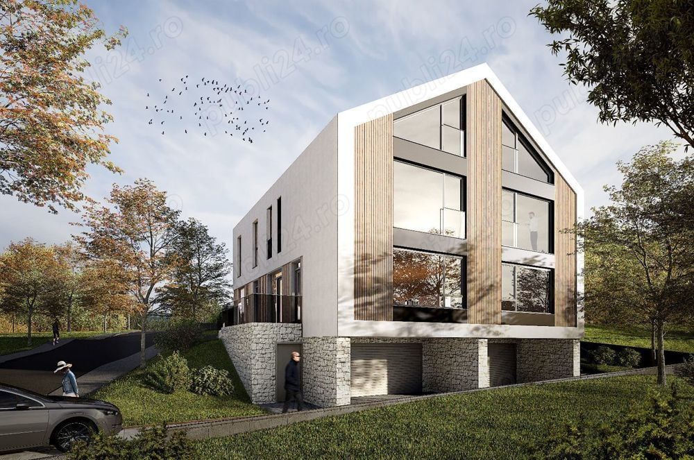 2 apartamene in vila, zona panoramica, Dambu Rotund