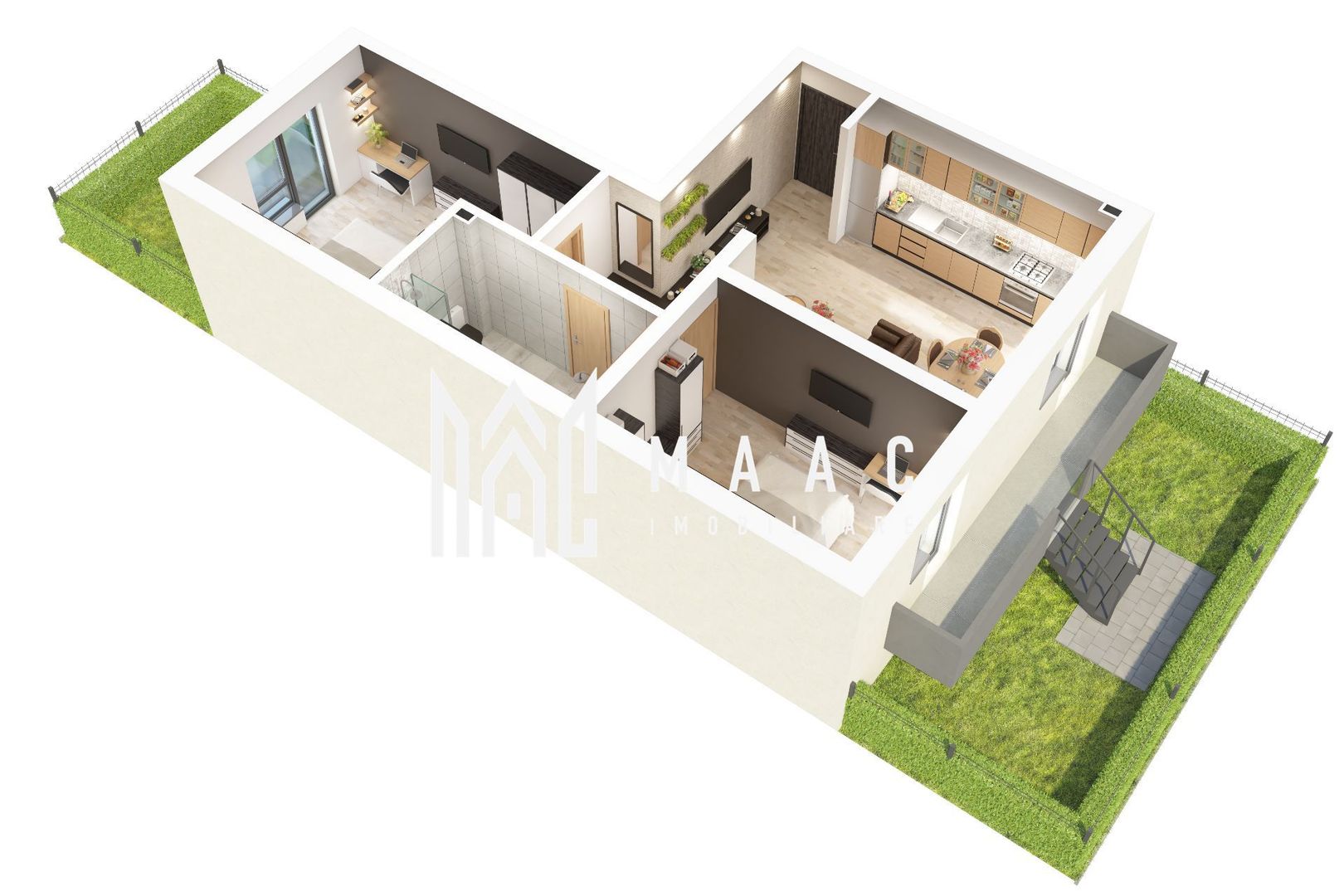 Apartament 3 Camere | Parter | Gradina |