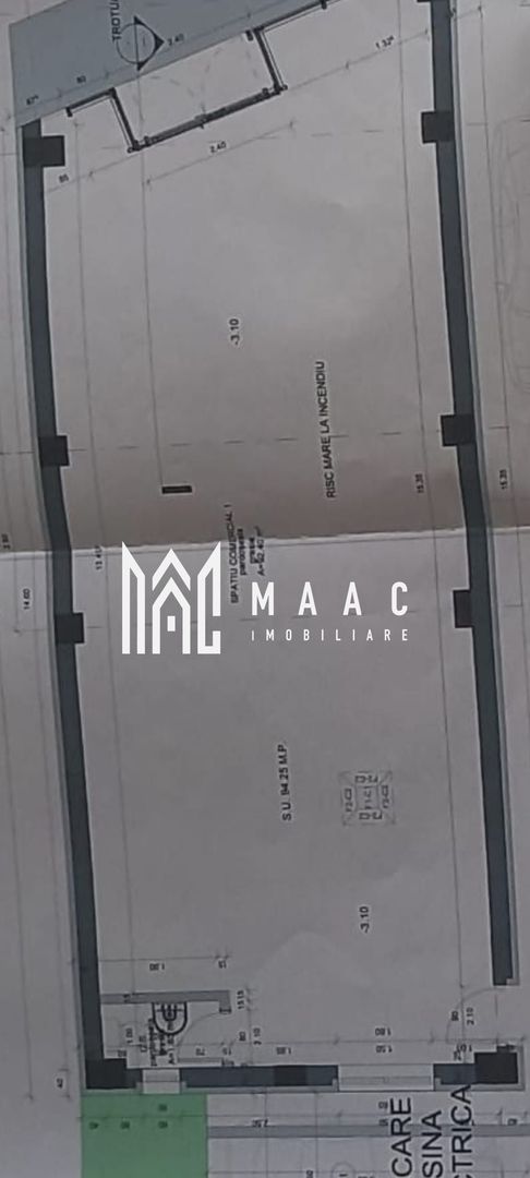 Spațiu comercial | 94MPU | Vad Pietonal | Turnisor