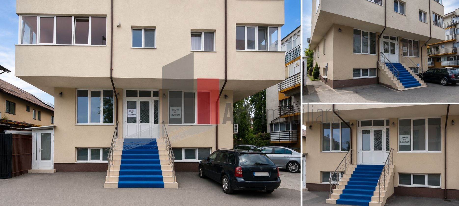 Spatiu comercial 2 etaje stradal, compartimentat