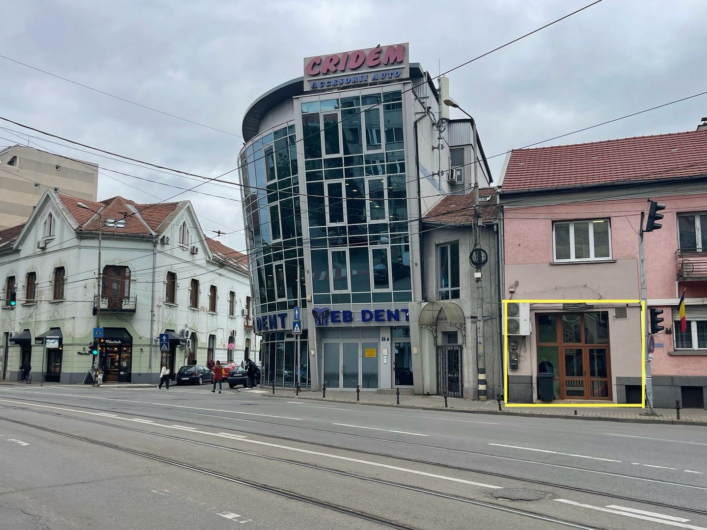 Spațiu comercial de închiriat – Str. Magheru, zonă cu trafic intens