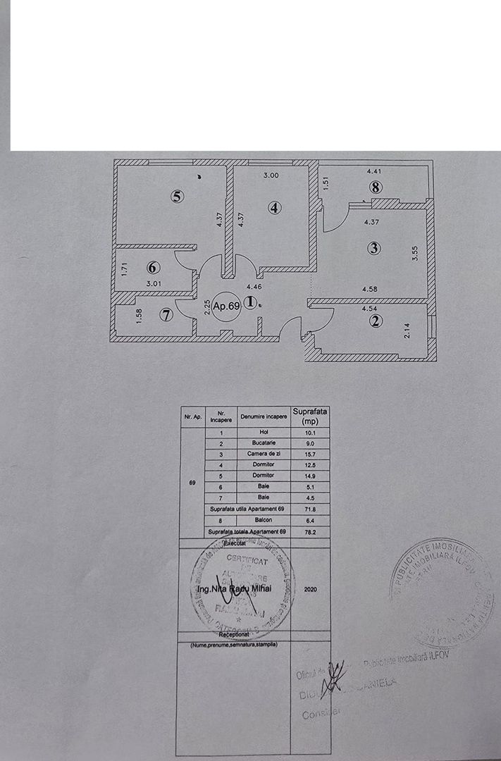 Apartament 3 camere Militari Residence - Pollux Residence