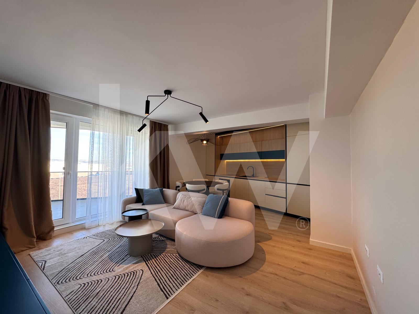 Apartament premium cu 3 camere – design personalizat și terasă spațioasă