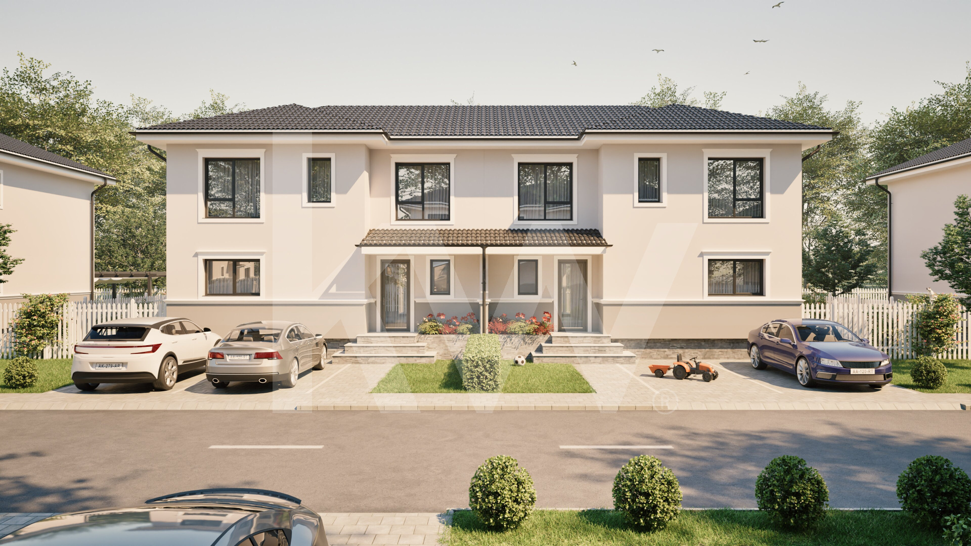 Casa duplex 4 camere in cartier nou Șură Mica
