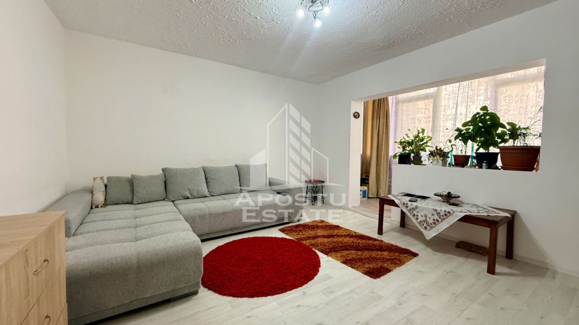 Apartament cu 3 camere, curte si boxa de vanzare, Zona Simion Barnutiu
