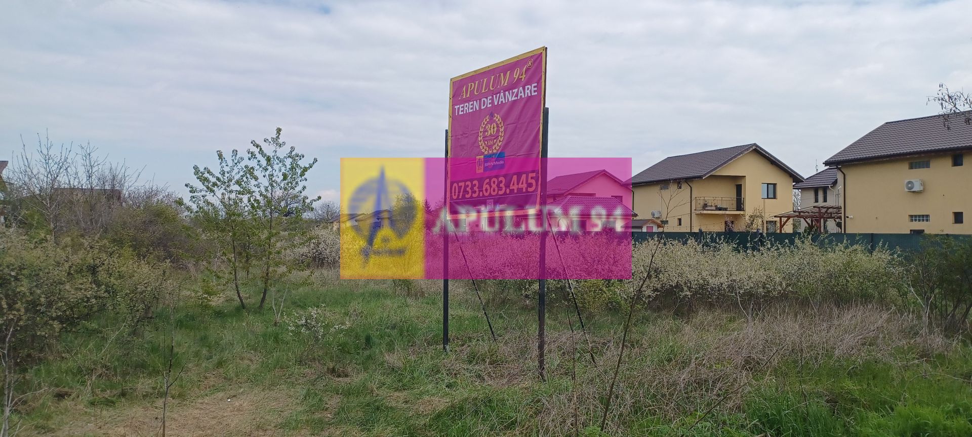 Săbăreni, teren intravilan 3767 mp, cu utilităti