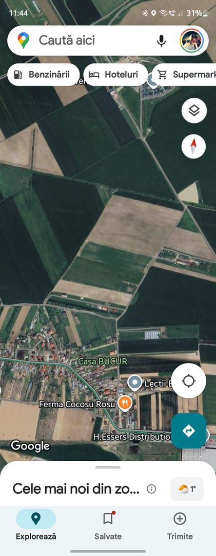 Ag BRASADAS vinde 10.200mp teren INTRAVILAN ULMI - JOITA.