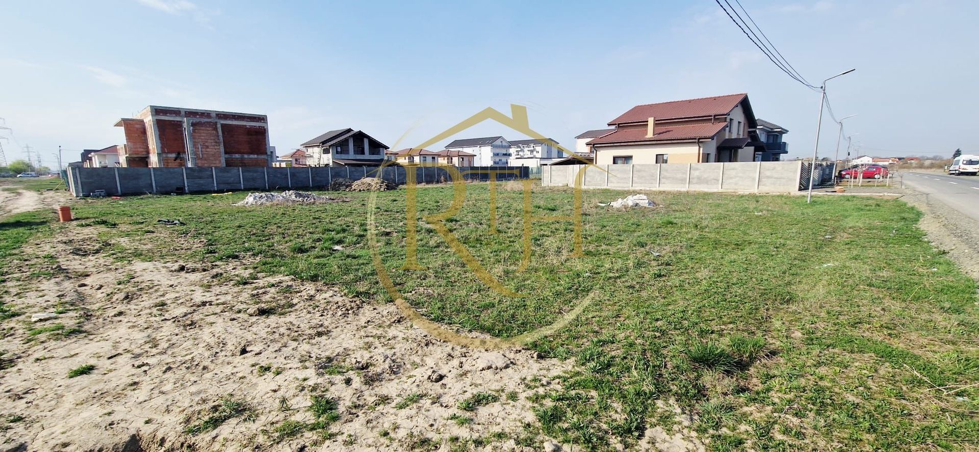 Vand teren intravilan cu proiect si autorizatie de constructie in Giroc
