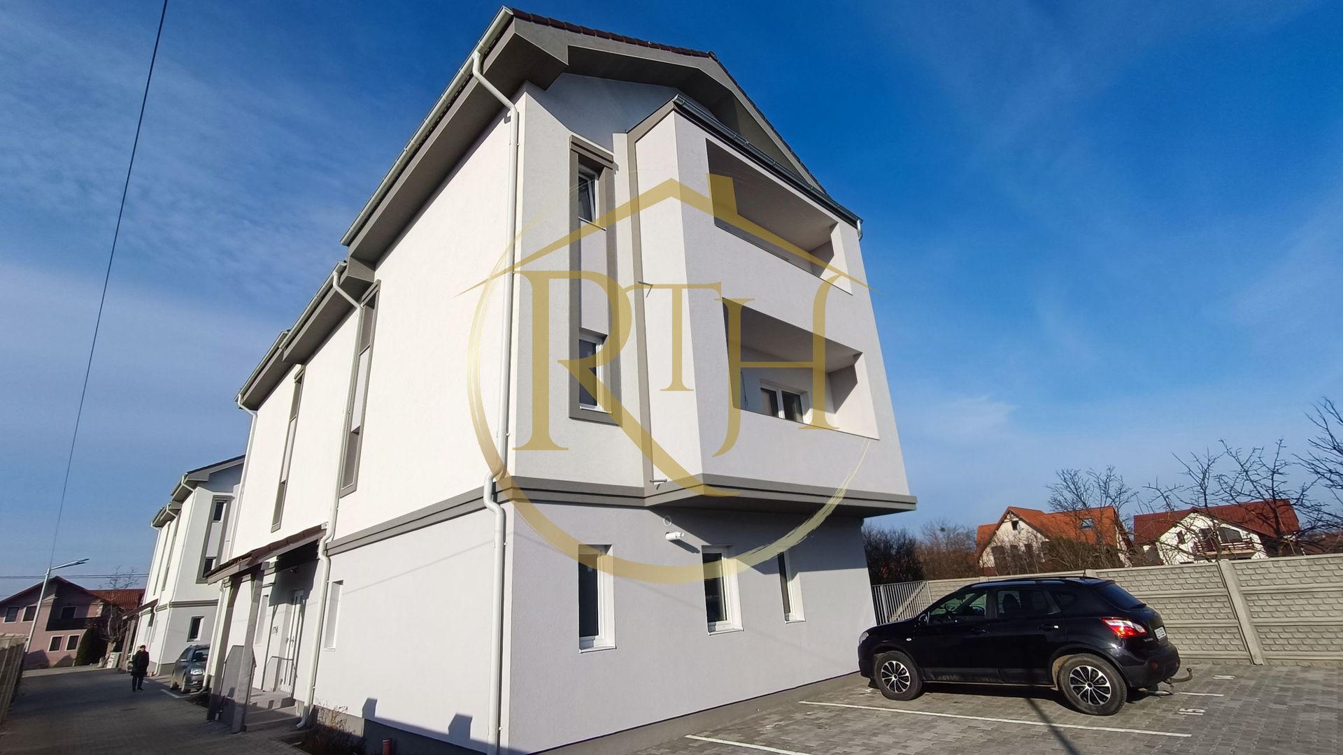 Apartamente noi cu 2 camere plus curte privata de 32 mp, Giroc, comision ,,0''