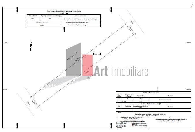 Oportunitate de investiție: Teren intravilan în Cosoba – Nod strategic A0 / A1