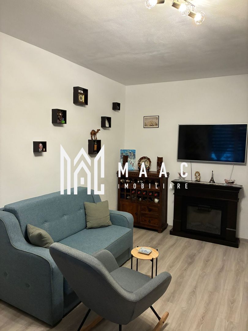 Apartament 3 camere | Etaj 2 | Balcon | Parcare | Mobilat