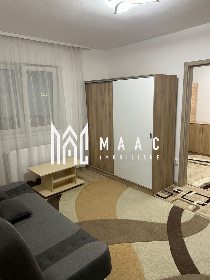 Apartament 2 camere decomandat | Cedonia, Sibiu | 37 mp, mobilat, utilat
