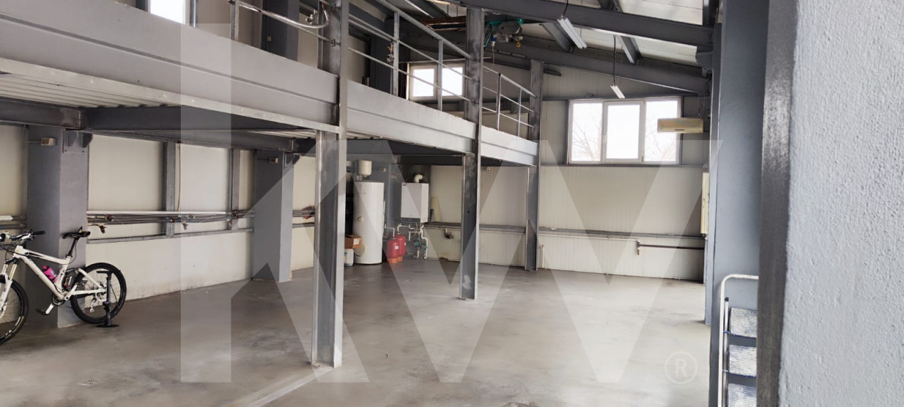 Spațiu comercial, depozitare 250 mp, parter + mezanin, Sibiu