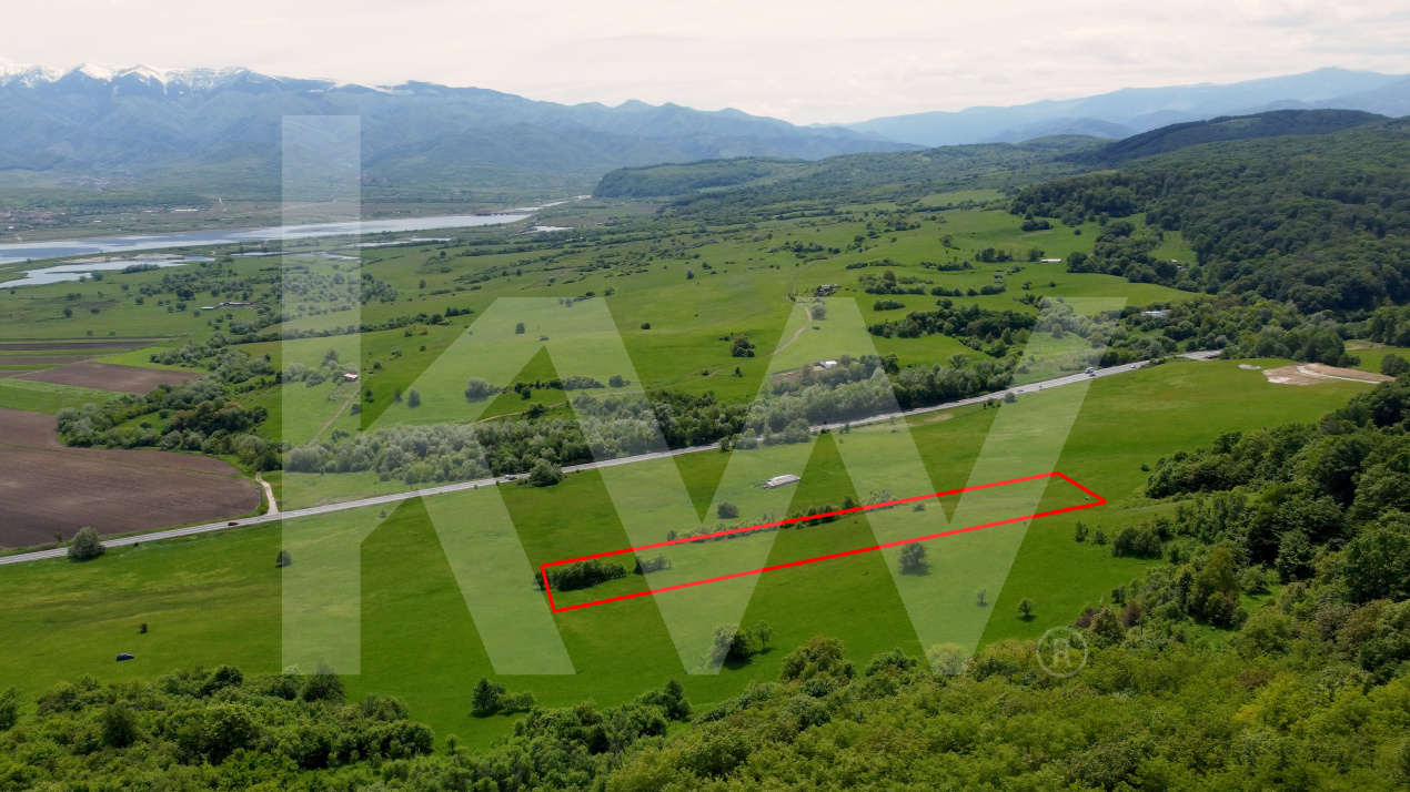Teren de vânzare – 4.000 mp la intrare in Bradu, județul Sibiu