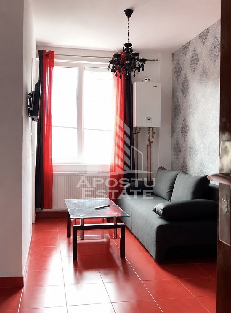 Garsoniera de inchiriat, centrala proprie,zona Brancoveanu Timisoara