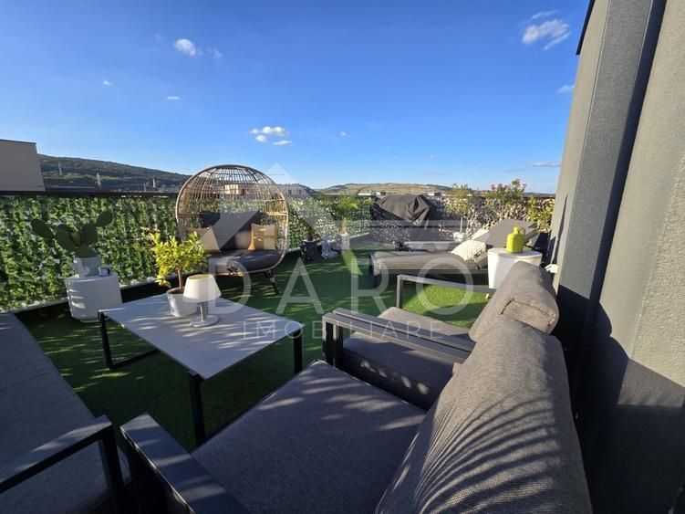 Penthouse 120 mp cu terase generoase