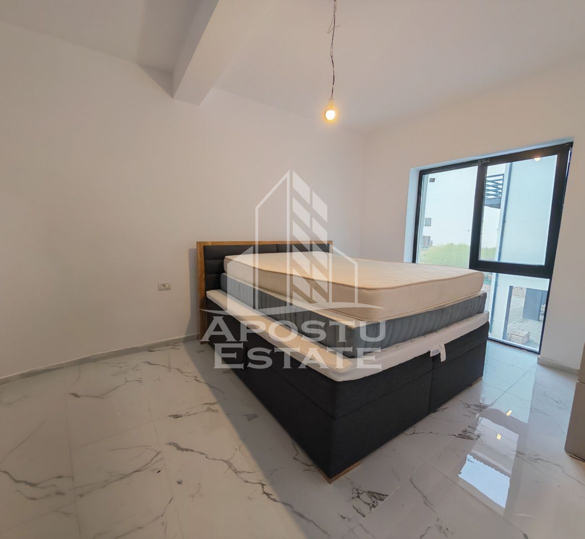 Apartament nou de vanzare cu 2 camere, parțial mobilat, Giroc