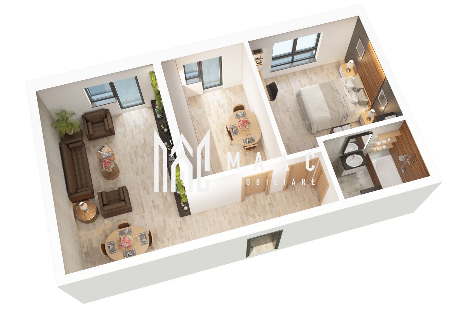 Apartament nou 2 camere Sibiu | 56 mp | Comision 0