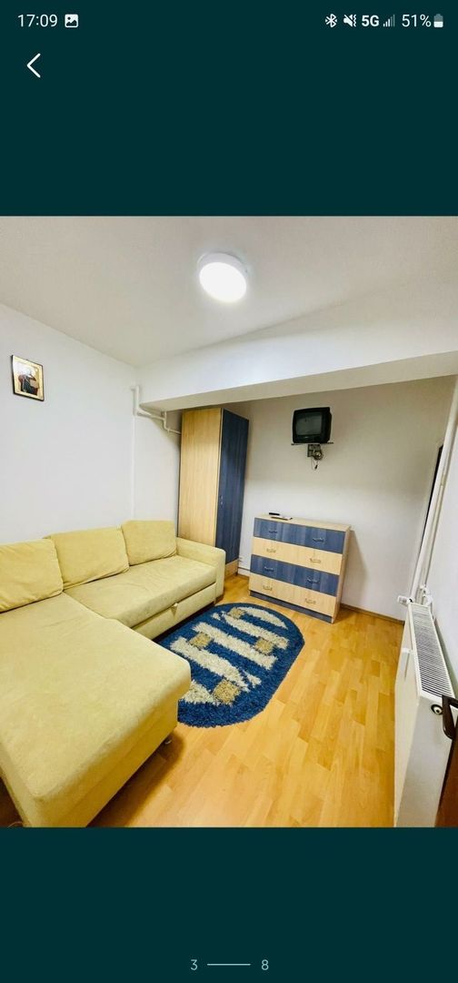 Particular închiriez Garsonieră dublă 420€ Mega mall