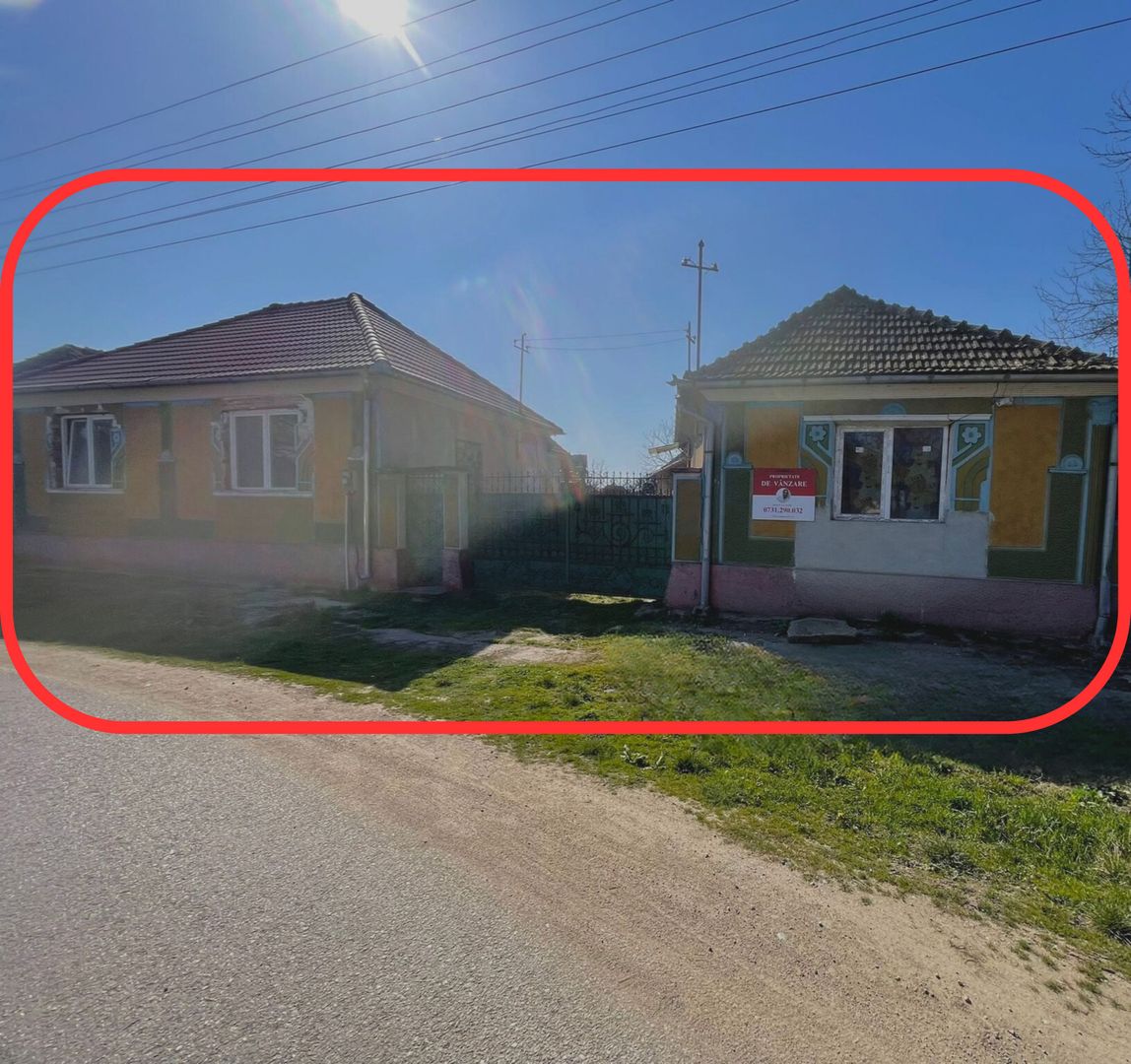 Casa cu teren 900 MP Cheresig Com Toboliu-Pret 39.900 EURO Neg.