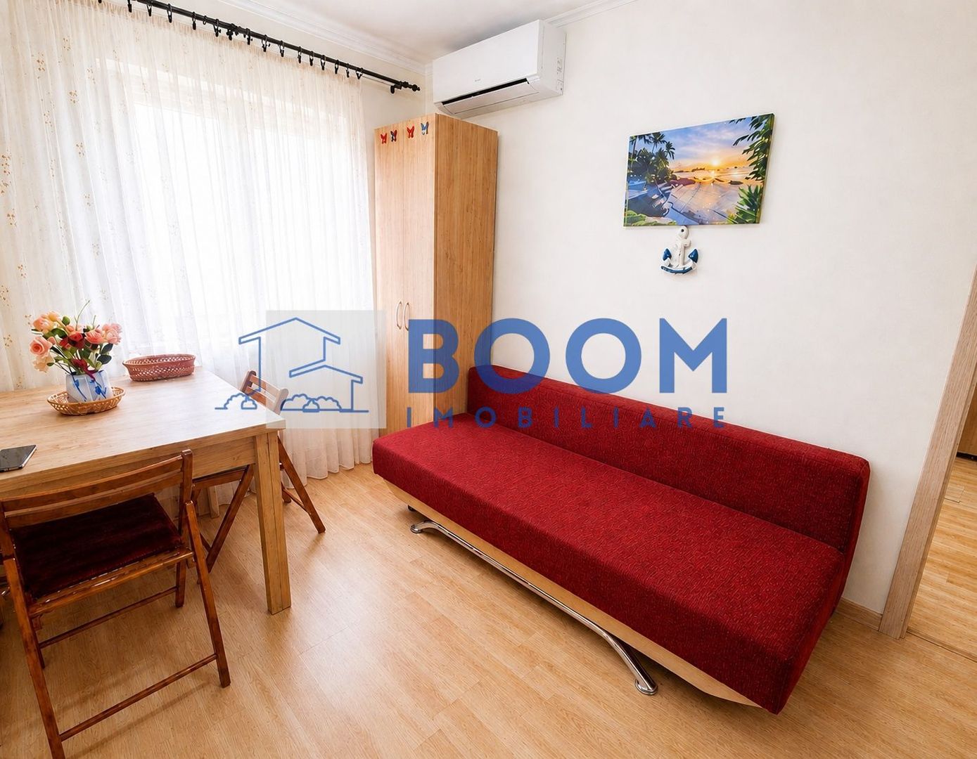 Studio | Etaj 1 | Bloc anvelopat | Gigacalorimetru | Mobilat si Utilat
