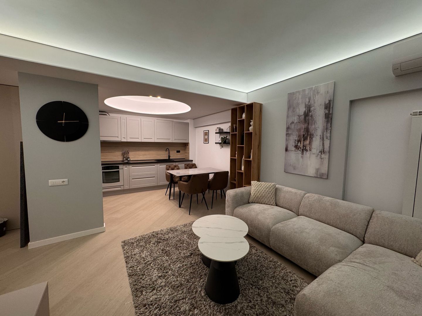 Apartament 3 camere de lux de închiriat mobilat si utilat – Pipera
