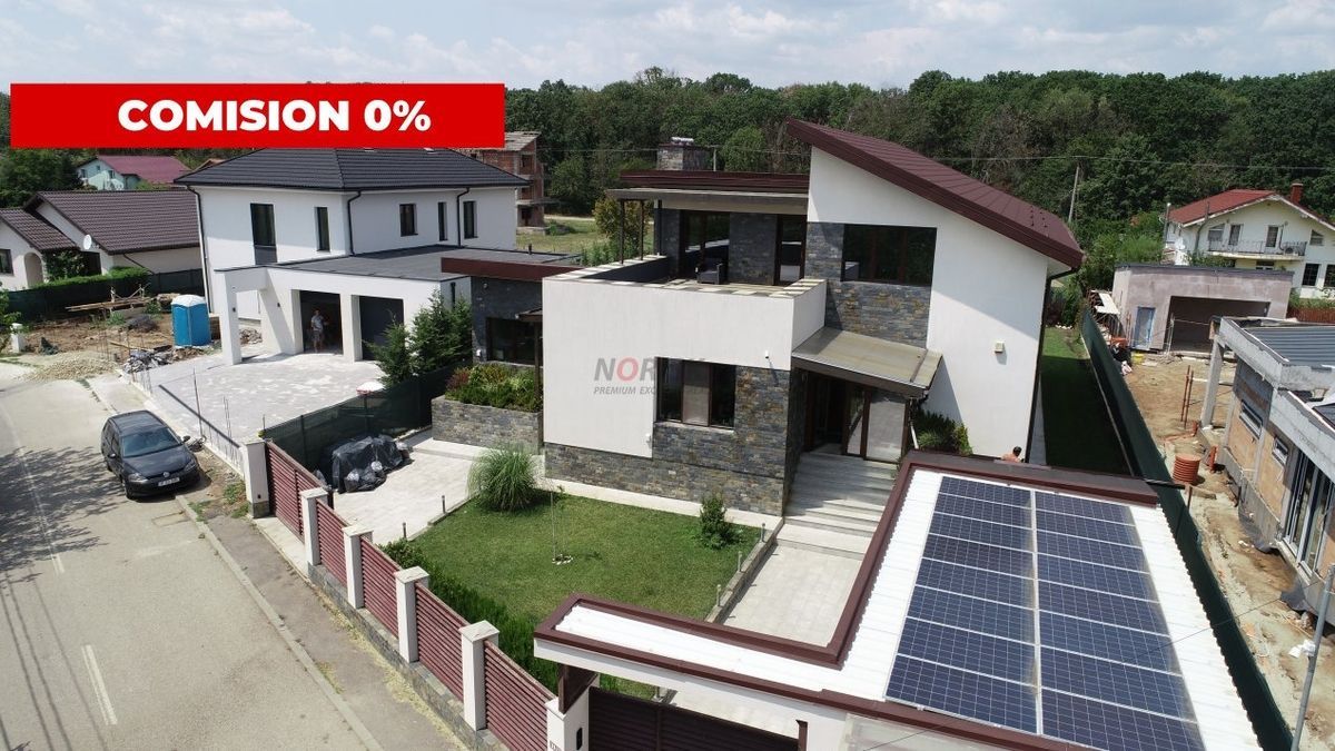 Balotesti vila de lux 8 camere, 450mp utili, la 20 min de Bucuresti