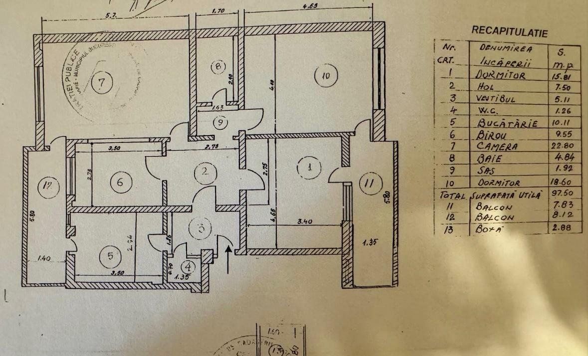 Apartament cu 4 camere in Pajura