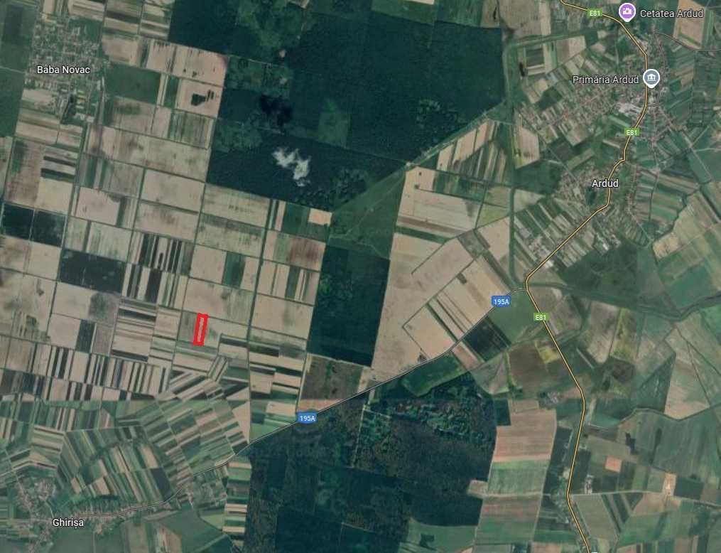Teren arabil si padure de vanzare