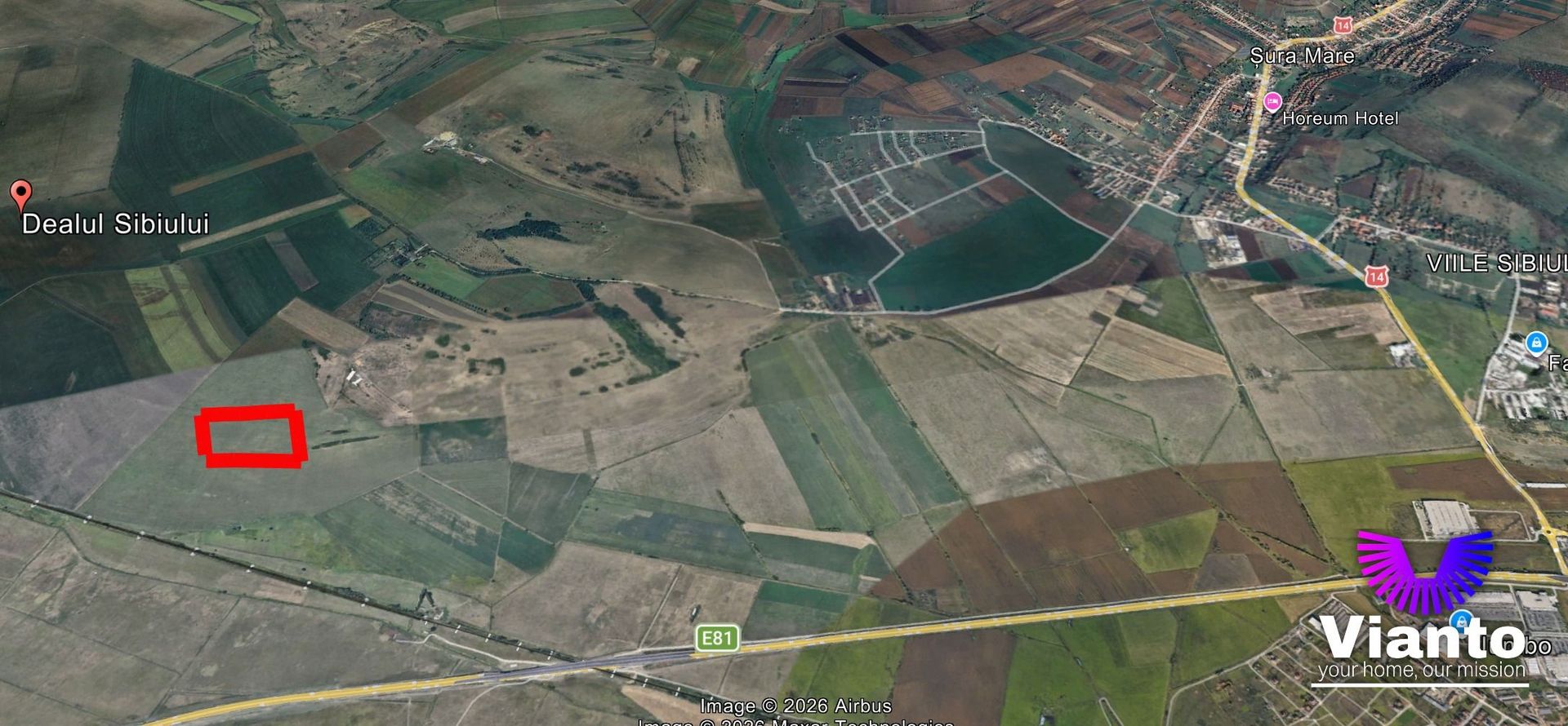 Teren agricol extravilan Sura Mare - 5000 mp