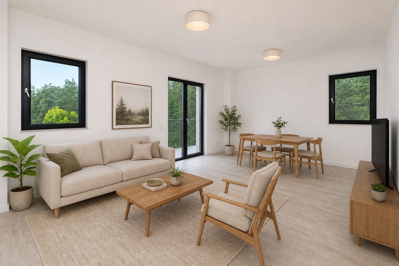 Apartament 3 camere decomandat | Bloc nou | Strada Pinilor