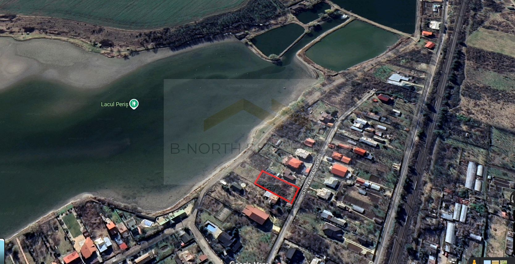 Teren 1.000 mp Periș, toate utilitățile, vedere superbă catre Lac