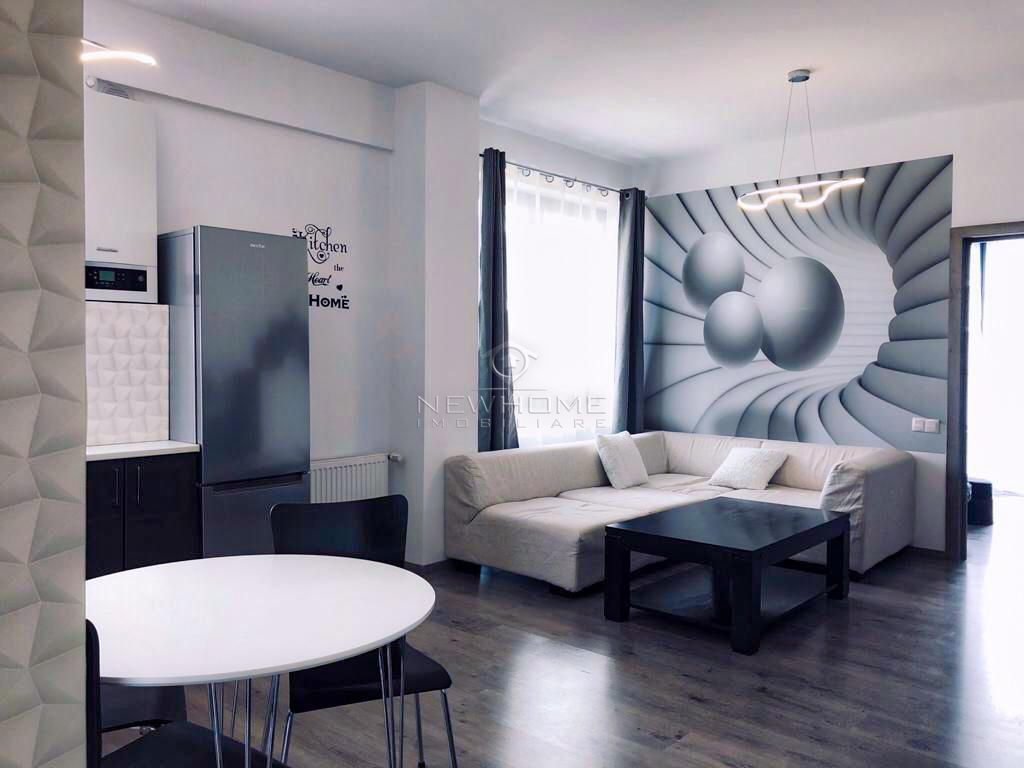 Apartament 3 camere, zona Centru NTT Data, imobil nou Parcare