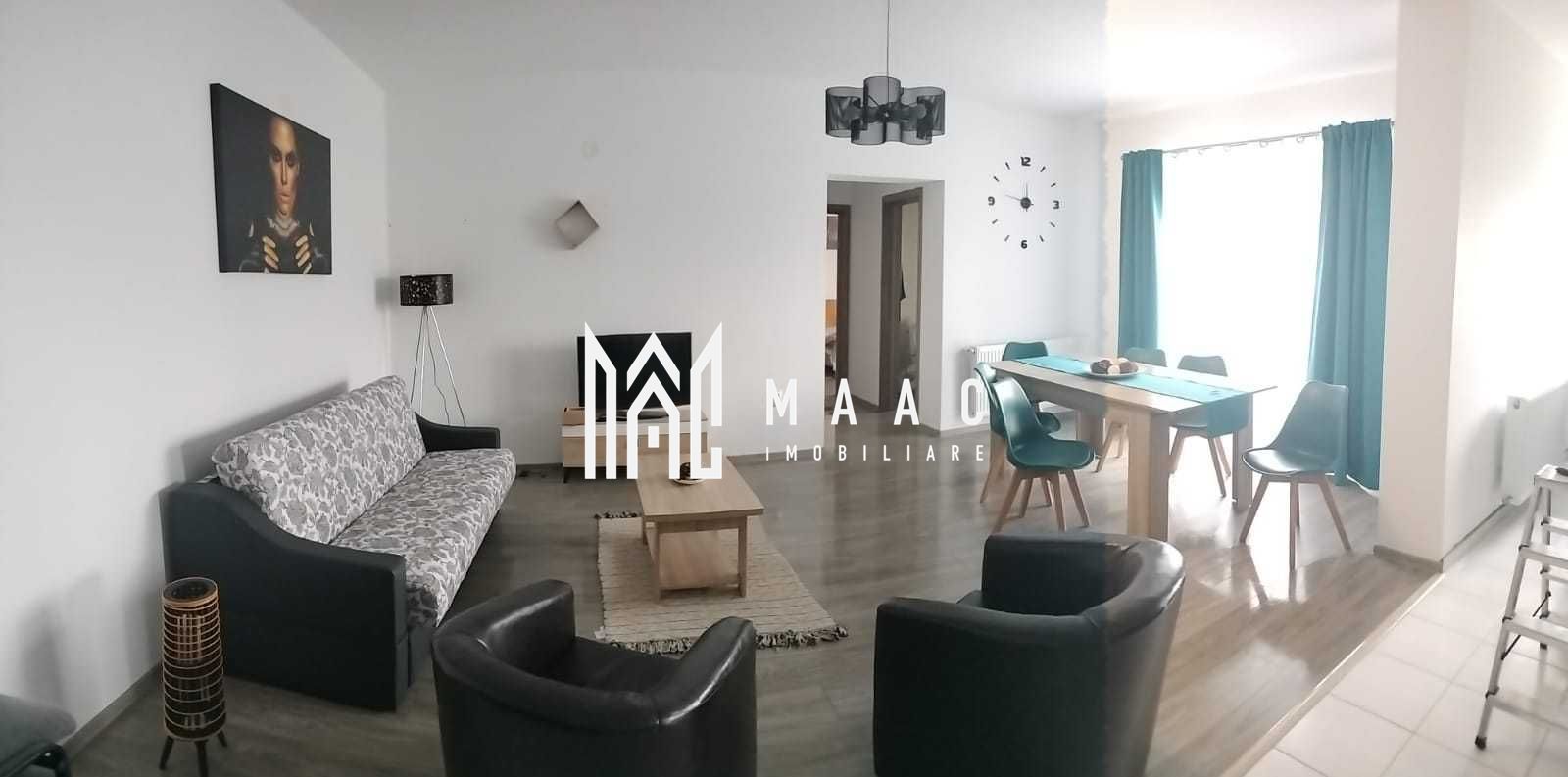 Apartament 3 camere de închiriat | Șelimbăr | parcare | 80 mp