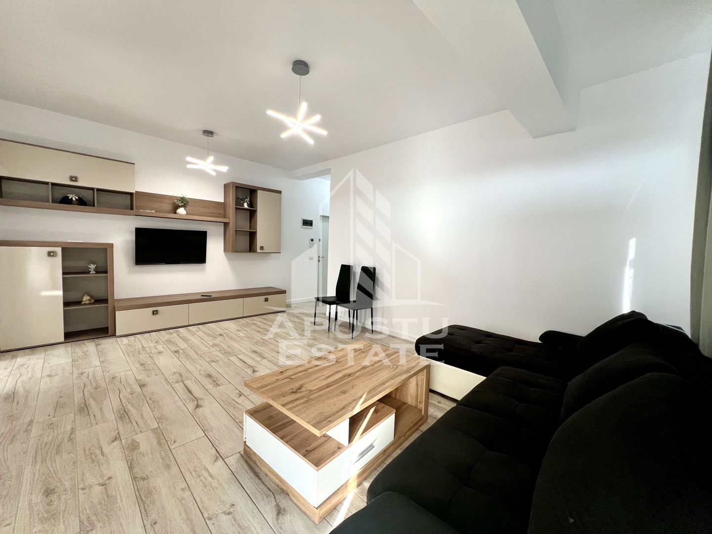 Apartament 2 camere de inchiriat, loc de parcare, Giroc