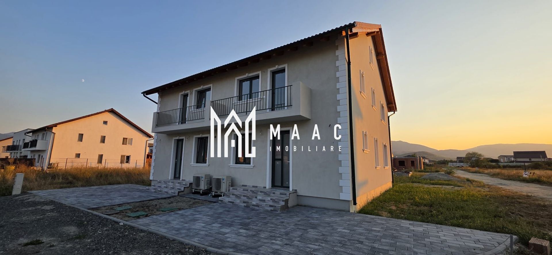 Casă duplex de vânzare | Exterior Sud, Tălmaciu | TVA inclus