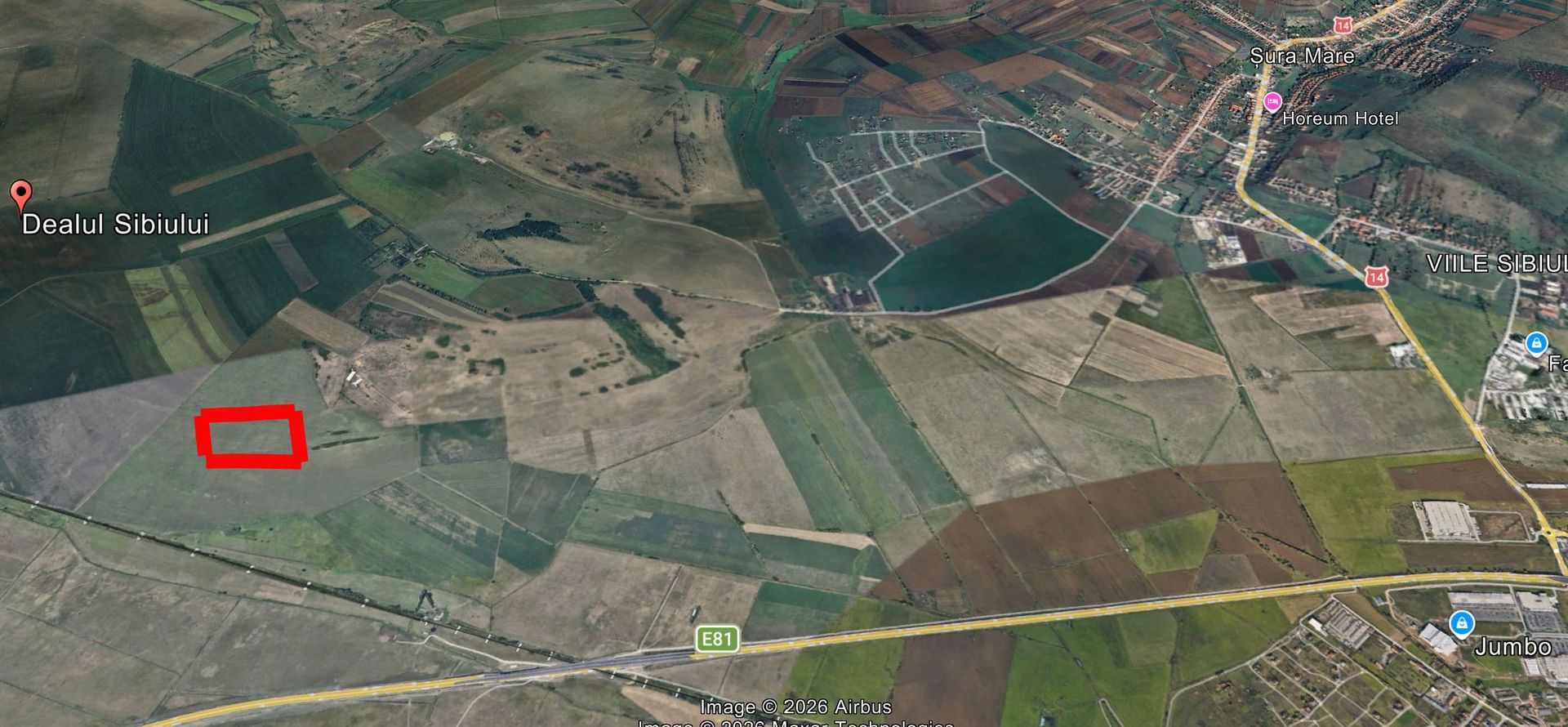 TEREN AGRICOL EXTRAVILAN SURA MARE- 5000 MP