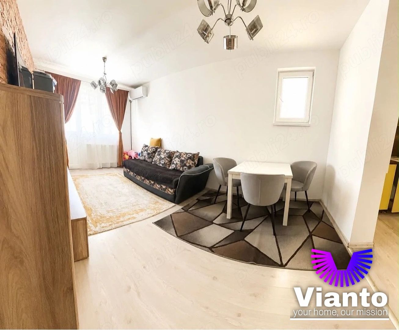 Apartament 2 Camere 41mp, Mobilat - Arhitectilor