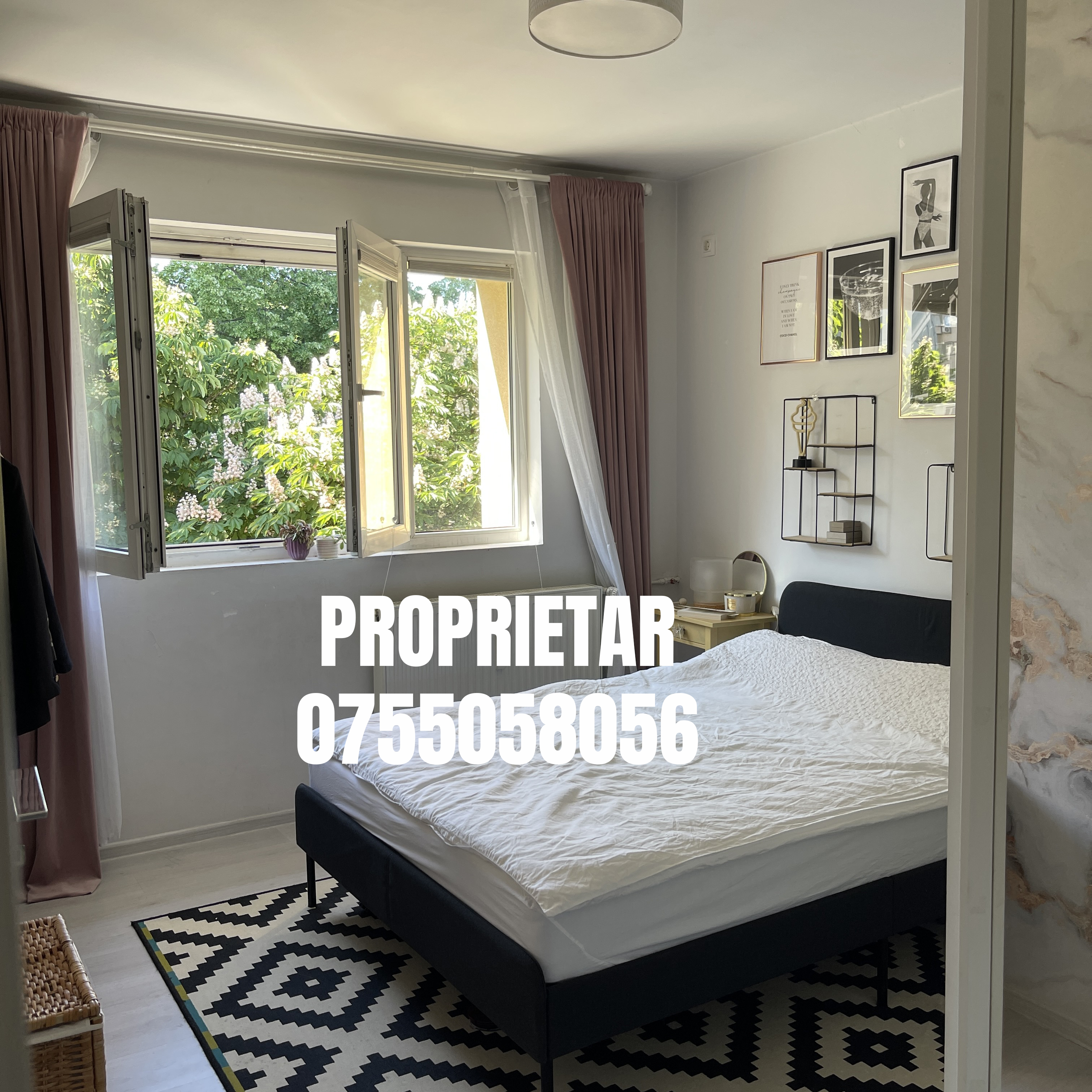Vand 2 camere Drumul Taberei, PROPRIETAR  - 2 min metrou, mobilat, zona verde