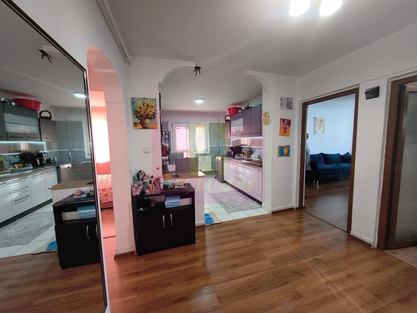 Apartament spațios de 4 camere bl 1982 Berceni etajul 8 bloc anvelopat