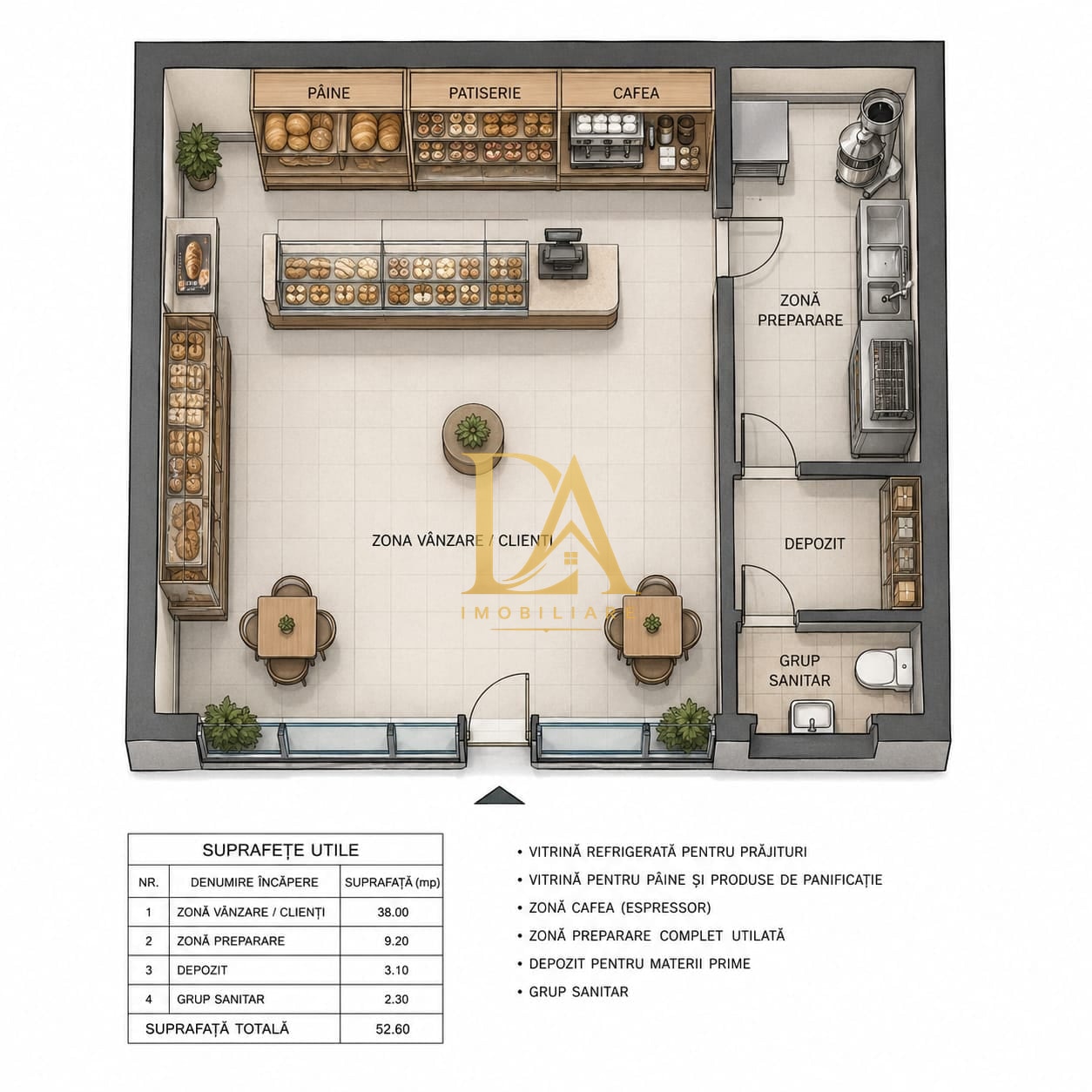 Spațiu Comercial Stradal de Închiriat – 40 mp Timpuri Noi