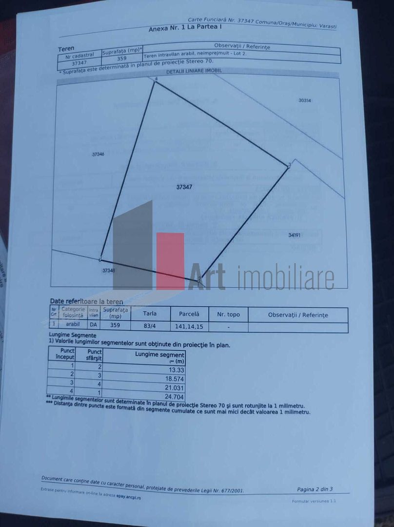 Vânzare 2 loturi de casă Dobreni Giurgiu