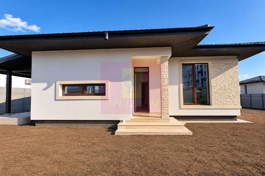 CASĂ PREMIUM Smart PE UN SINGUR NIVEL | 500 MP TEREN | ANSAMBLU PRIVAT 10 case