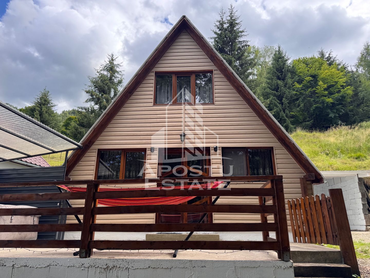 Comision 0% Casa A-Frame, la munte, 1km de Partia Rausor, Hunedoara