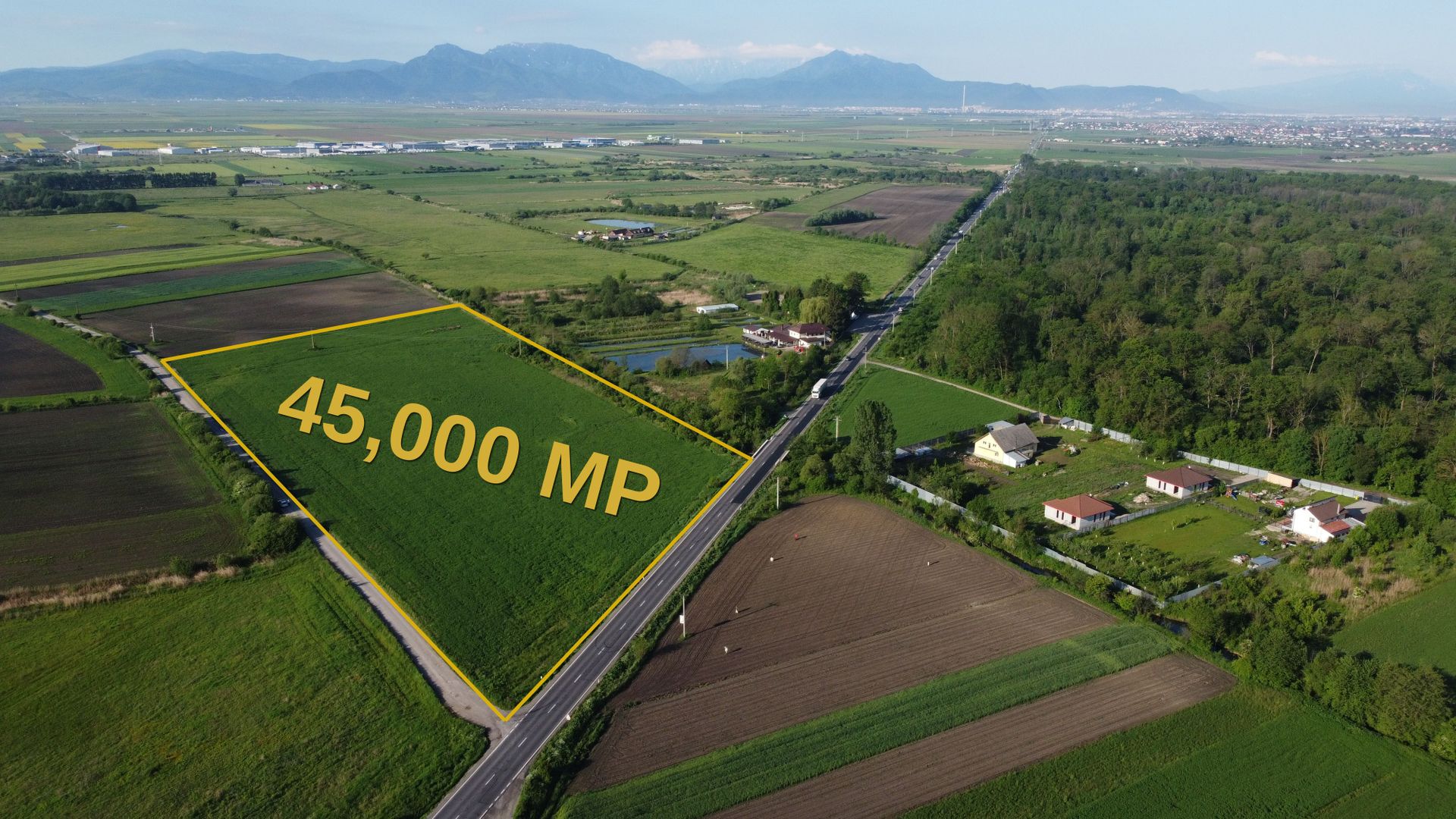 Industrial Land for Sale ROMANIA - BRASOV | 45,000 sqm